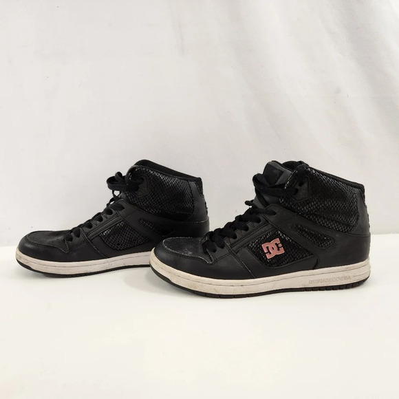 DC Women's Rebound High SE Skate Shoes Sneakers Size 8 - Picture 3 of 11